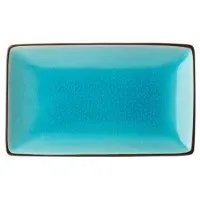 Aqua Rectangular Plate 8.5 X 5.5'' (21 X 14cm) X 6
