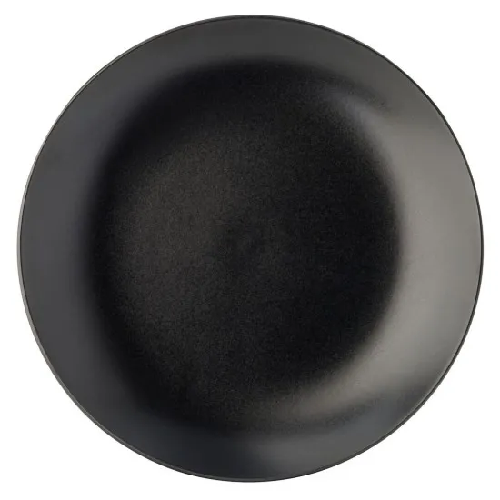 Noir Coupe Plate 10 (25.5cm) X 6