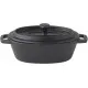 Small Oval Casserole 5 X 3.5 (12.5 X 9cm)  8.5oz X 6