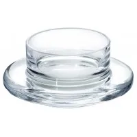Glass Base For Butter Dish 3.5'' (9cm) 1oz (3cl) X 6