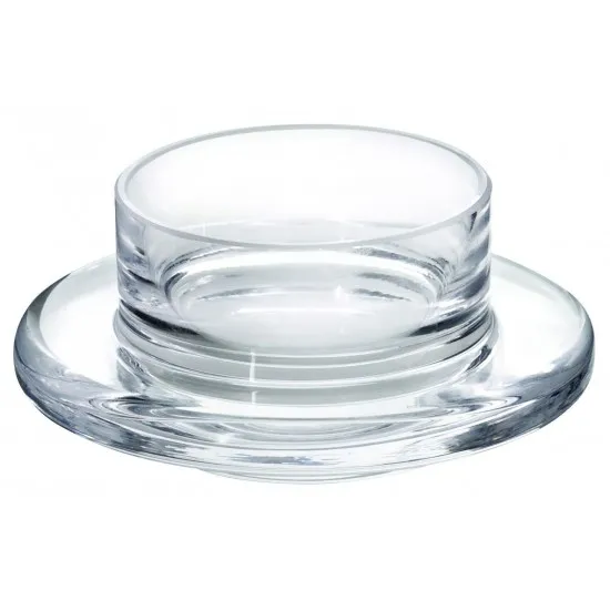 Glass Base For Butter Dish 3.5 (9cm) 1oz (3cl) X 6