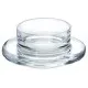 Glass Base For Butter Dish 3.5 (9cm) 1oz (3cl) X 6