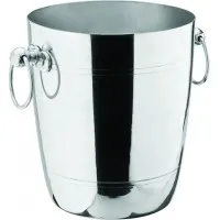 Aluminium Wine Bucket Ring Handles 20 X 22cm