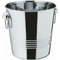 Tulip Ring Handled Wine Bucket 22cm X22cm X 6