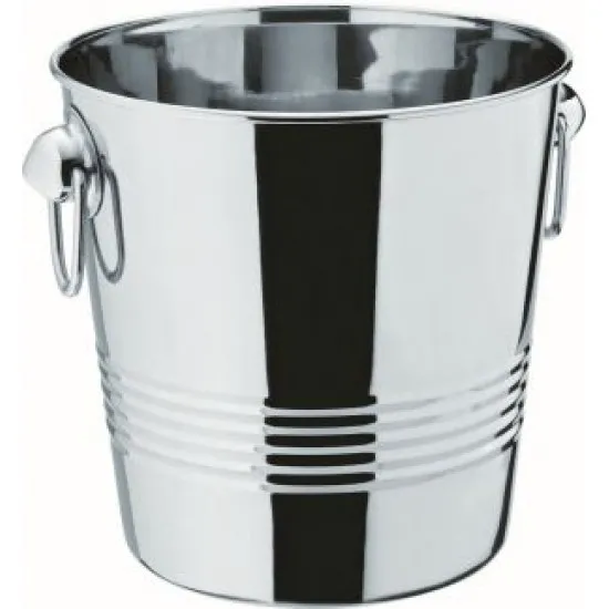 Tulip Ring Handled Wine Bucket 8.5'' (22cm) H: 8.5'' (22cm) X 6