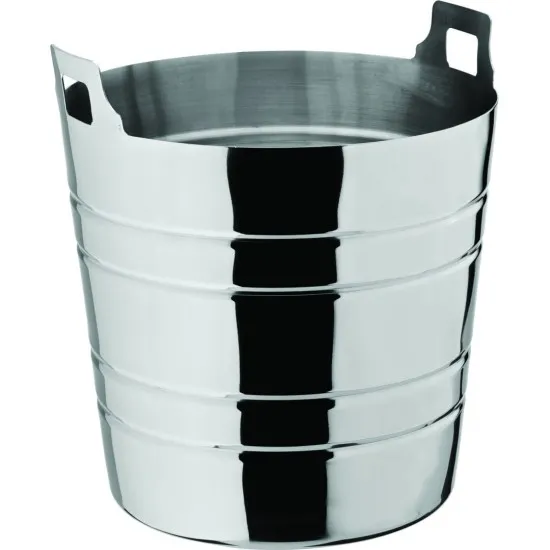 Ribbed Wine Bucket (20cm) Height 7.5'' X 6