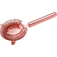 Deluxe Copper Hawthorne Strainer 2 Prong