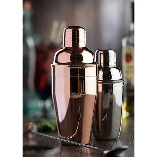 Copper Fontaine Cocktail Shaker 17.5oz (50cl) X 6