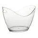 Small Champagne Bucket Clear 10.5 (27cm) X 6