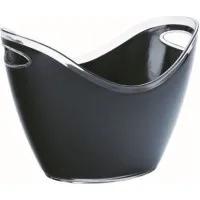 Large Champagne Bucket Black 13.75'' (35cm) X 2