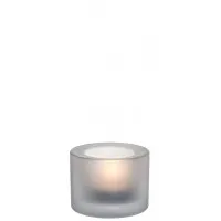 Chunky Tealight Holder White X 12