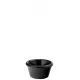 Melamine Plain Black Ramekin