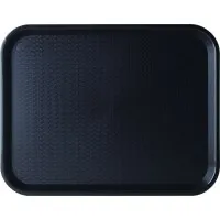 Black Cafe Tray 18 X 14'' (46 X 36cm) X 12