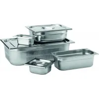 Stainless Steel Gn 1/6 Pan 6.5cm Deep X 6
