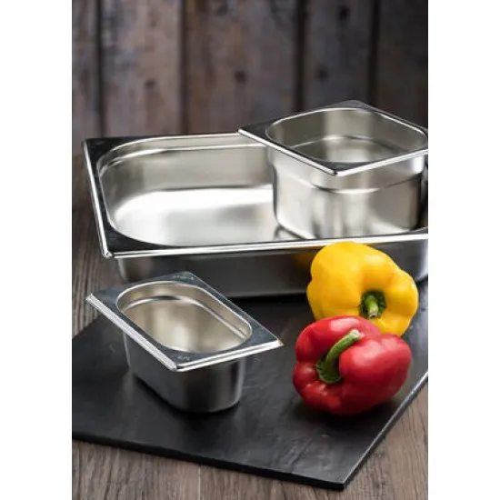 Stainless Steel Perforated Gn 1/1 Pan 15cm Deep X 6