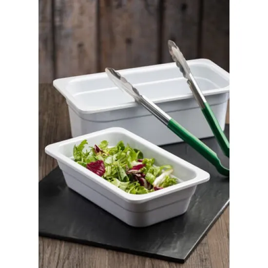 Melamine White Gn 1/4 - 2.5 (6.5cm) Deep X 1