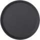 Black Non Slip Tray Round 16 (40.5cm) X 12