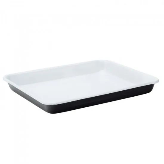 Eagle Enamel Black Baking Tray 11'' (28cm) X 6