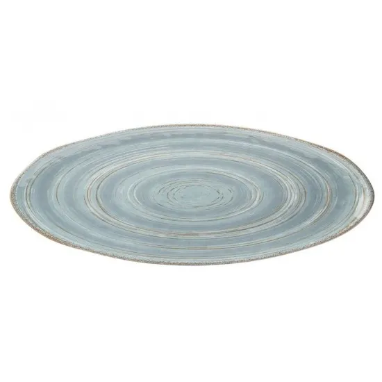 Round Wildwood Green Platter 