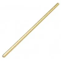 Biodegradable Straws Gold Paper 8'' X 250 X 24 Pk