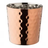 Copper Hammered Cup 3.5'' (9cm) X 12