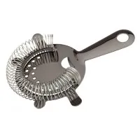 Gunmetal Cocktail Strainer - 4 Prong X 6