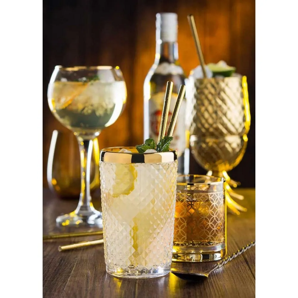 Dante Double Old Fashioned Gold 12oz (34cl) X 6