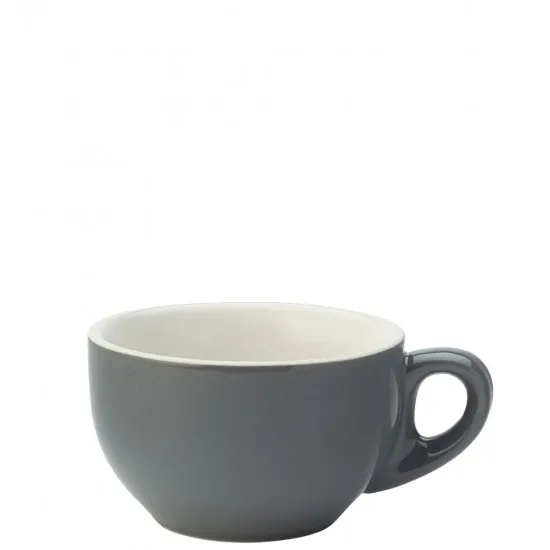 Grey Latte Cup