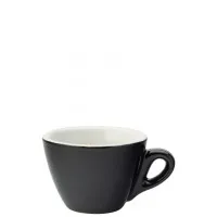 Barista Flat White Black Cup 5.5oz (16cl) X 12