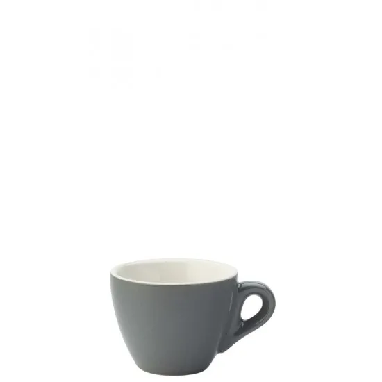 Grey and White Espresso Cup