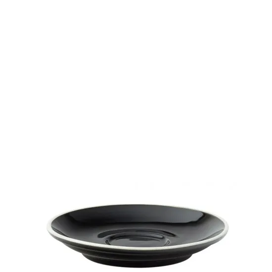 Barista Espresso Black Saucer 4.5 (11.5cm) X 12