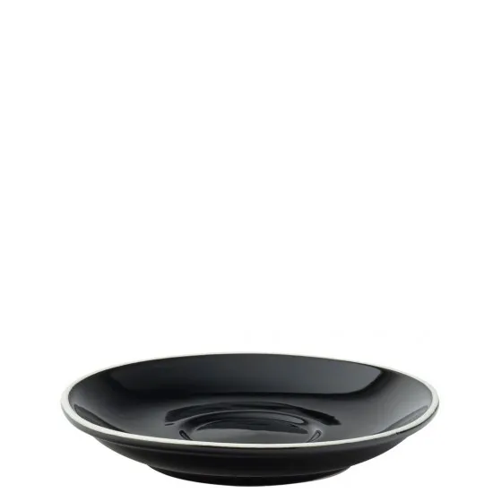 Black Cup Saucer
