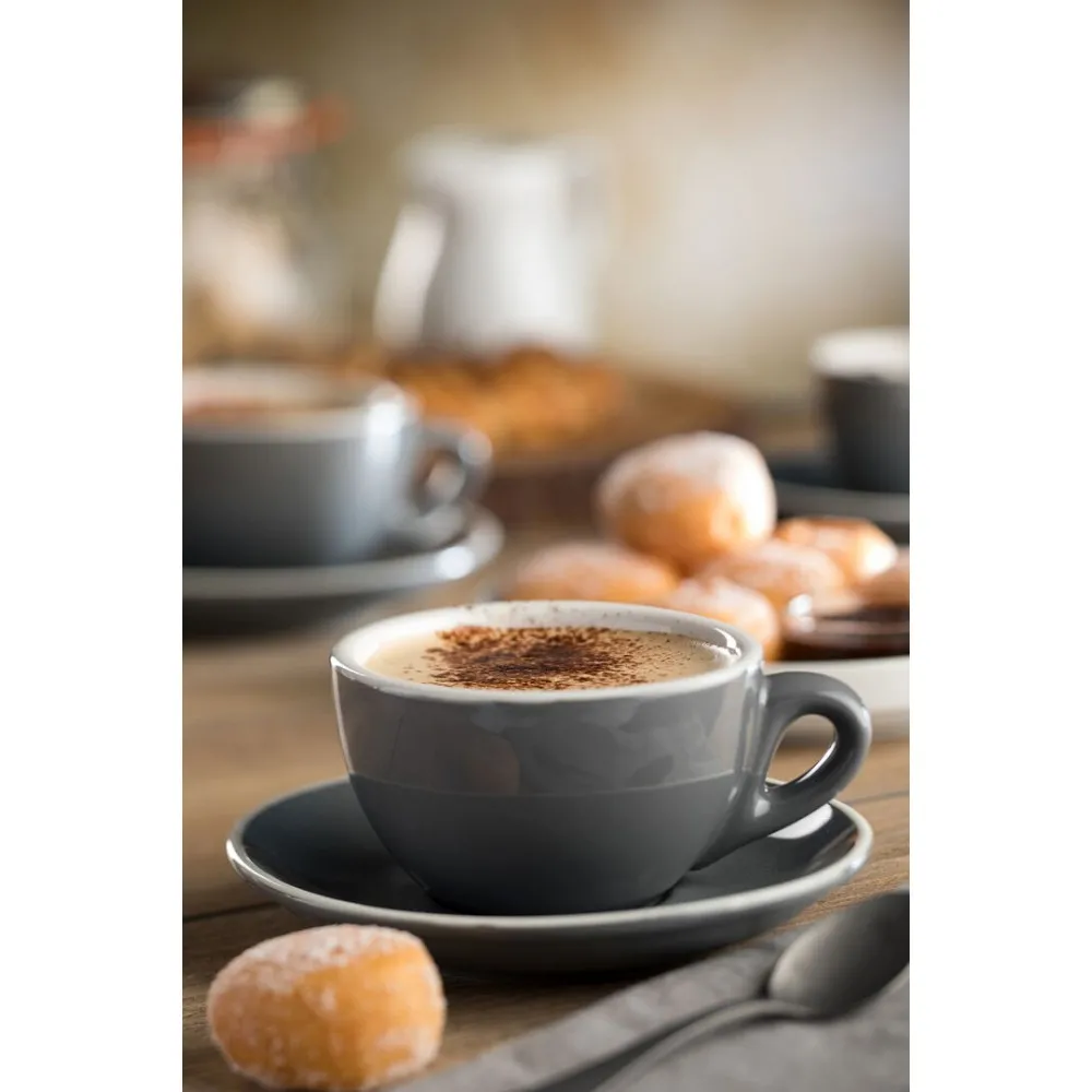 Barista Grey Saucer 6'' (15cm) X 6