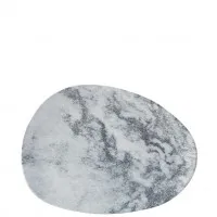 Pebble Platter Grey 41 X 30cm X 6