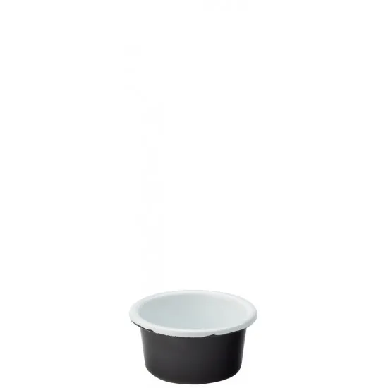 Eagle Enamel Black Ramekin 3.5 (9cm) X 12