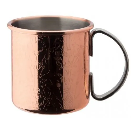 Chased Copper Mug 17oz (48cl) X 6