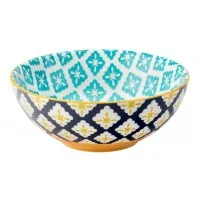 Cadiz Blue & Yellow Bowl 6.3'' (16cm) X 6