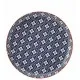 Cadiz Blue & Orange Plate 10.5'' (27cm) X 6