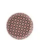 Cadiz Red & Black Patterned Plate