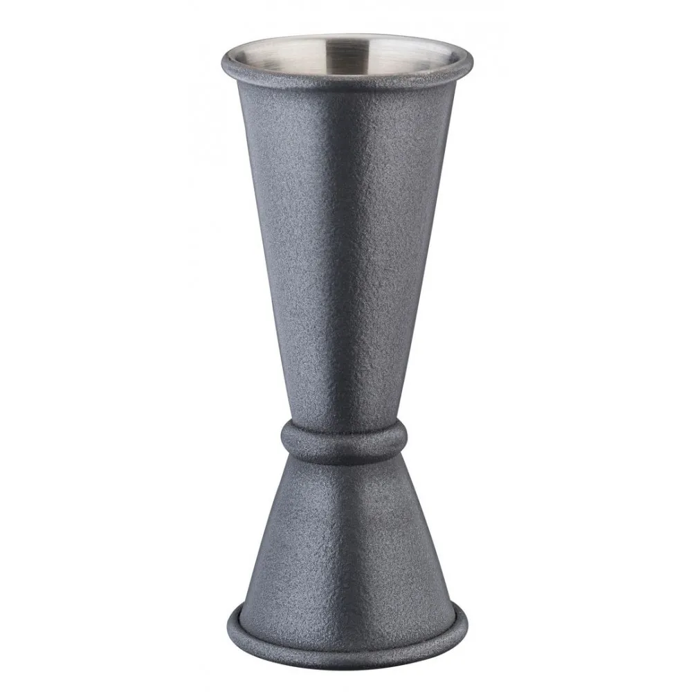 Matt Pewter Effect Jigger 25/50ml Ngs X 6