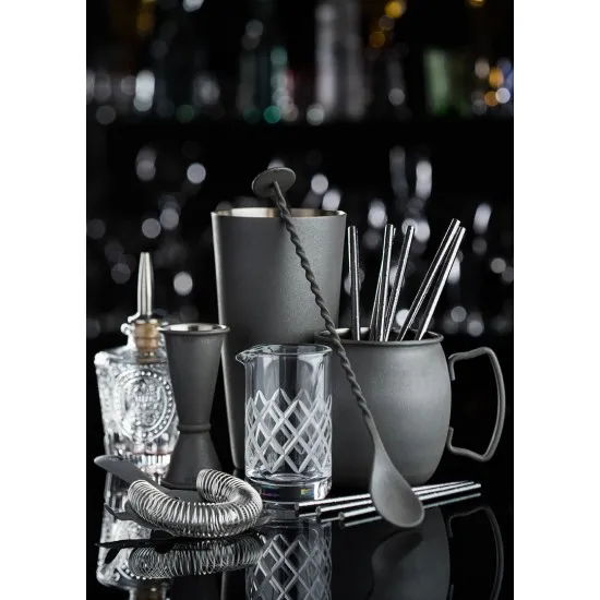 Matt Pewter Effect Jigger 25/50ml Ngs X 6