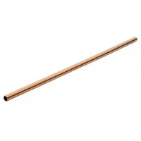 Stainless Steel Copper Straw 8.5'' (21.5cm) X 12