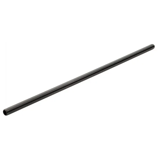 Stainless Steel Matt Black Straw 8.5 (21.5cm) X 12