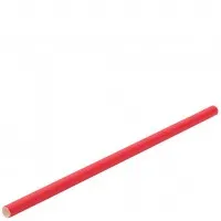 Paper Solid Red Cocktail Straw 5.5''(14cm) 5mm Bore X 24