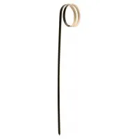 Curly Black Bamboo Skewer 4.75'' X 100