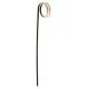Curly Black Bamboo Skewer 5'' X 100