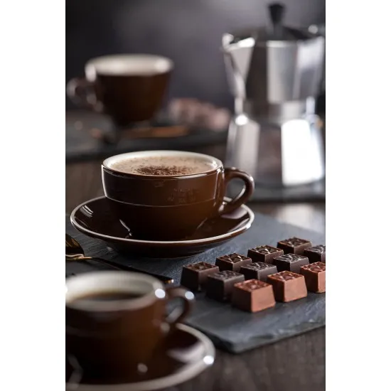 Brown Saucer