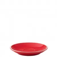 Barista Espresso Red Saucer 4.5'' (11.5cm) X 12