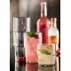 Hill Stacking Long Drink (toughened)  Plain Stackable Glass 