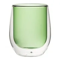 Double Wall Water - Green 9.7oz (27cl) X 6